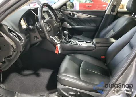 2017 Infiniti Q50 Base z USA, uszkodzony, nr VIN JN1CV7AP4HM641176